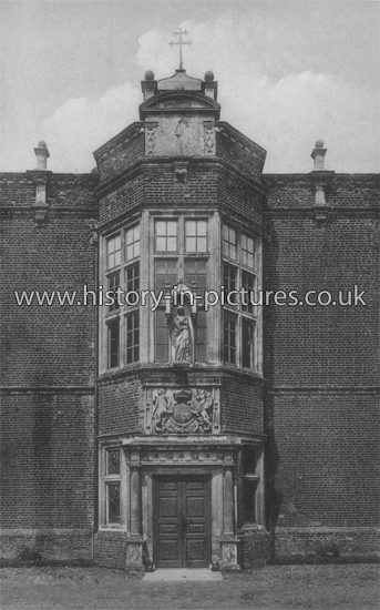 Entrance to Chapel, Convent of the Holy Sepulchre, New Hall, Chelmsford, Essex. c.1912